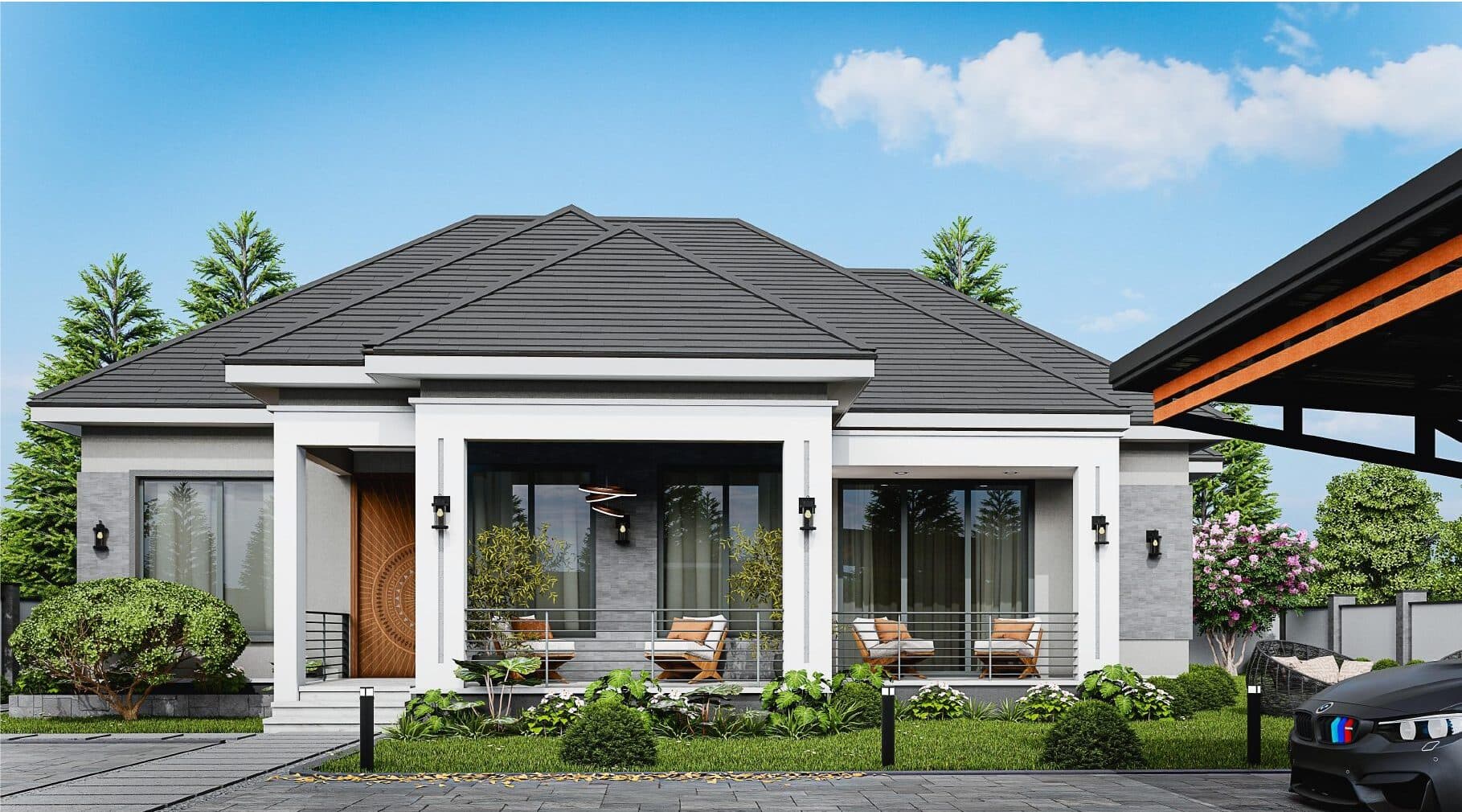 Singida Residence — exterior visualisation